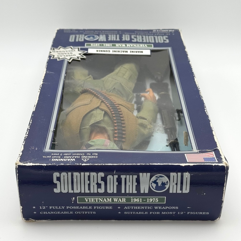 Vietnam War Marine Machine Gunner Soldiers Of The World 1998 Action Figure - Picture 5 of 9